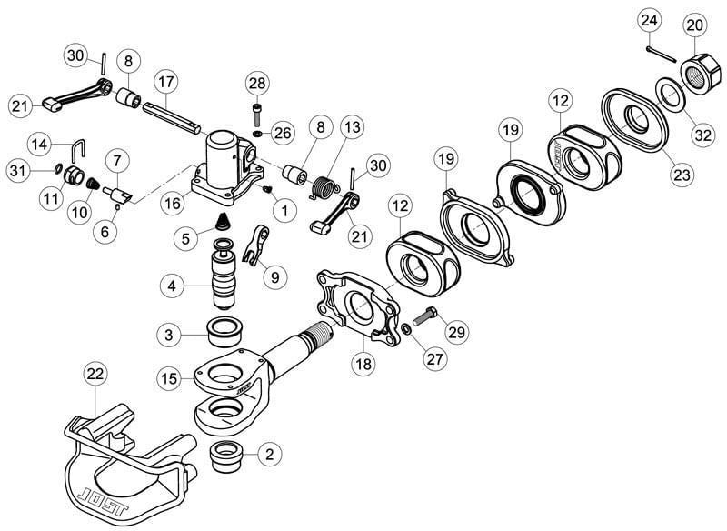 JO助 Diodo Gerador Portátil 25A ZX25 12 Diodos para Uso